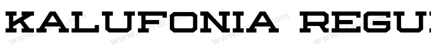 Kalufonia Regular字体转换 Kalufonia Regular字体转换